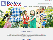 Tablet Screenshot of brightexpaints.com